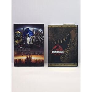 Jurassic Park & Transformers DVD Bundle Set. 2 DVD Lot